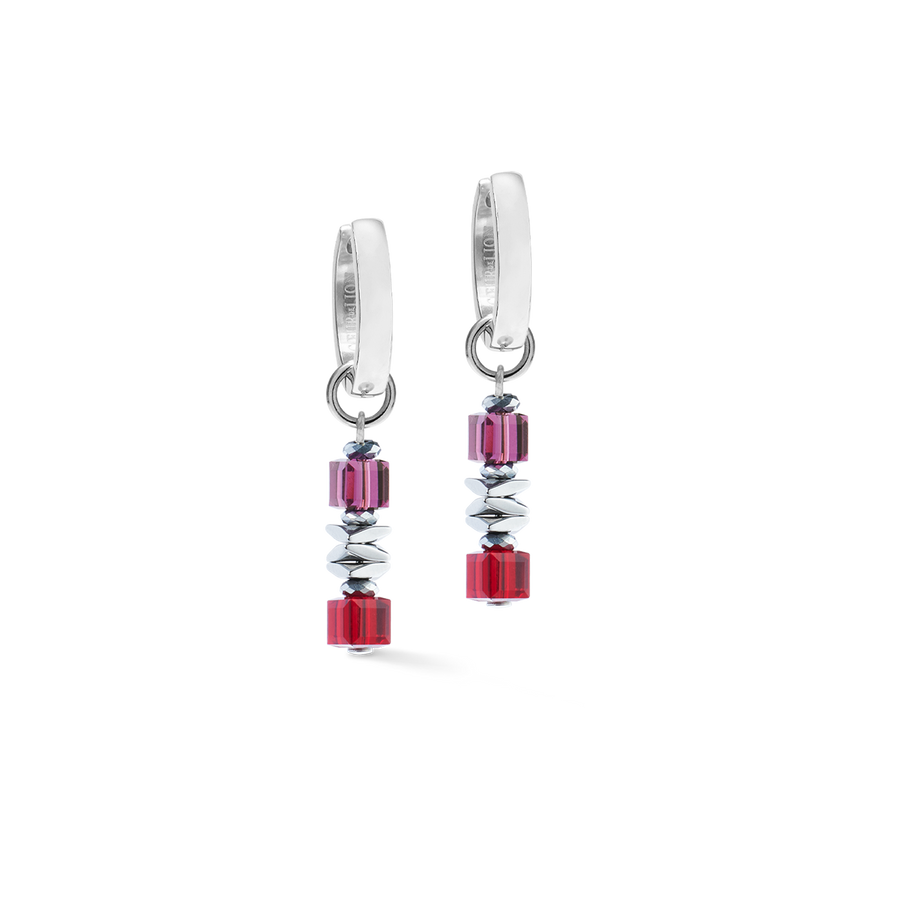 Creole Wave Cube Flow silber-rot