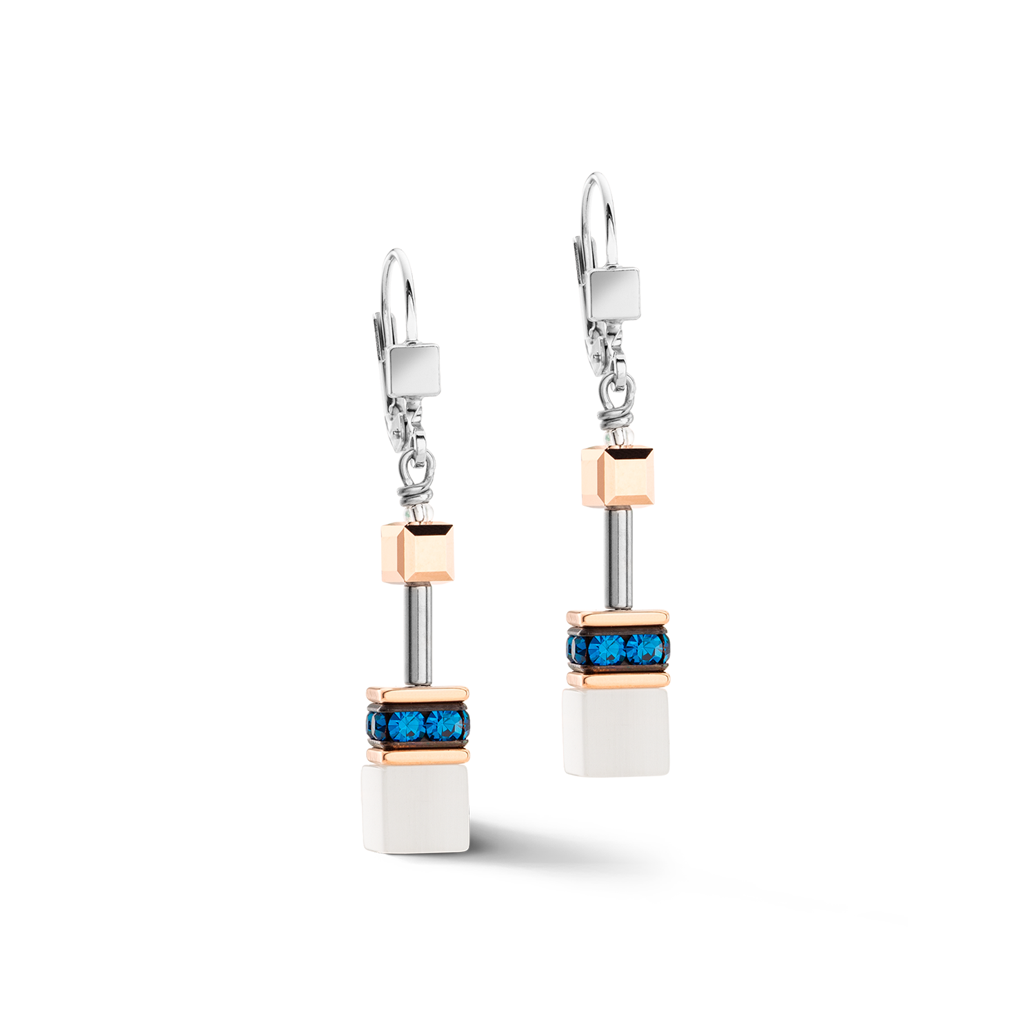 GeoCUBE® Iconic Ohrringe Capri Blau