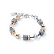 GeoCUBE® Armband eisblau von COEUR DE LION