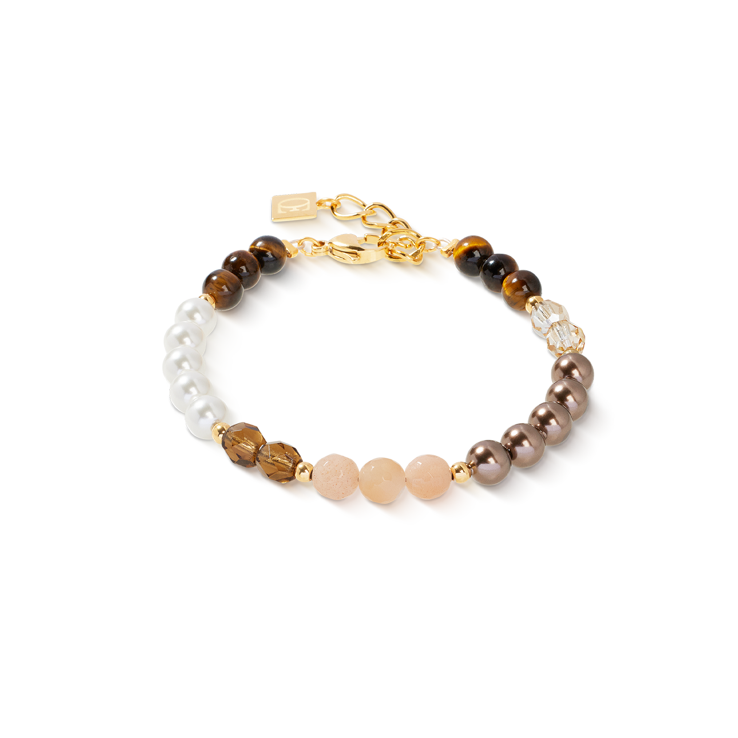 Armband Precious Elysia gold-braun