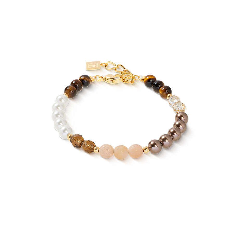 Armband Precious Elysia gold-braun