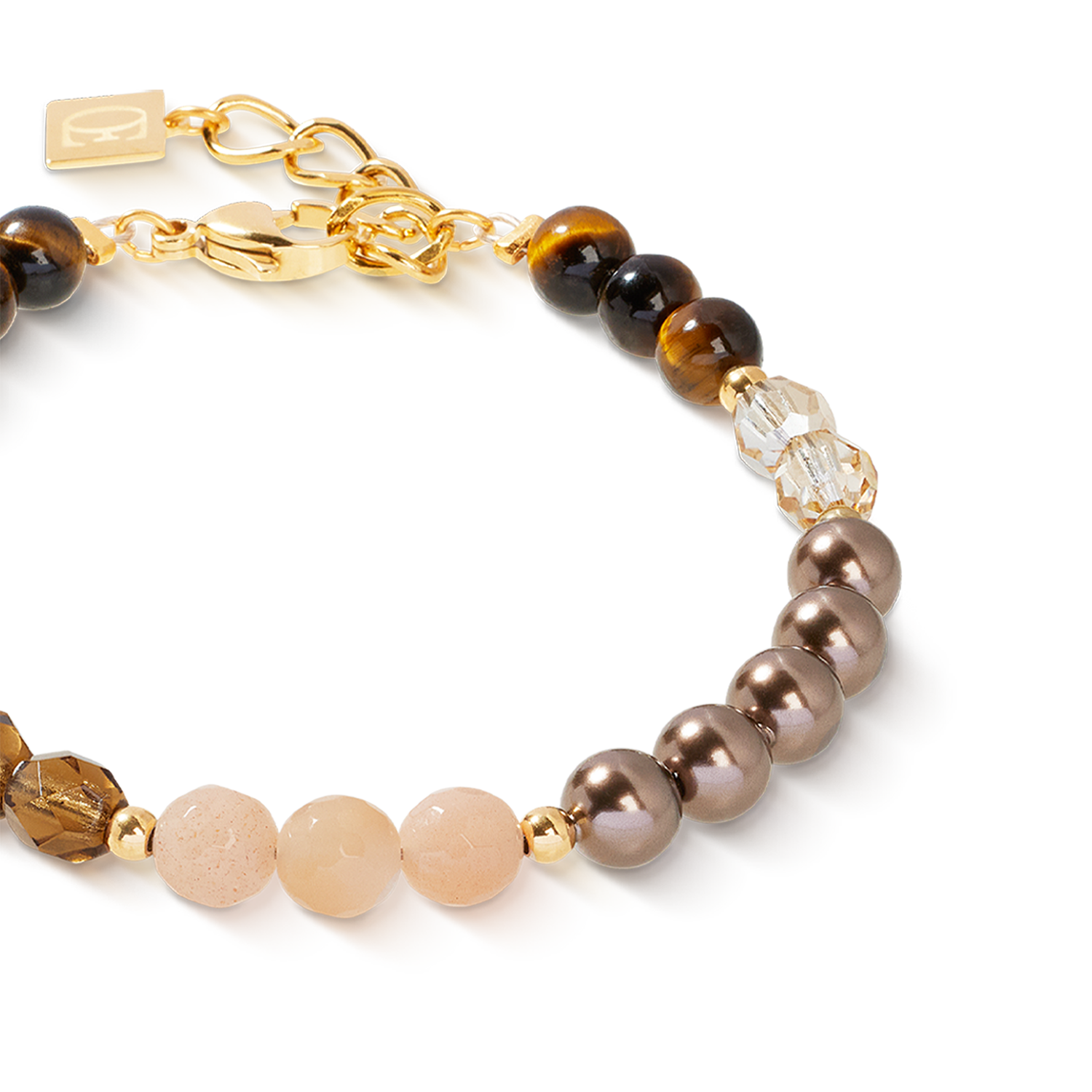 Armband Precious Elysia gold-braun