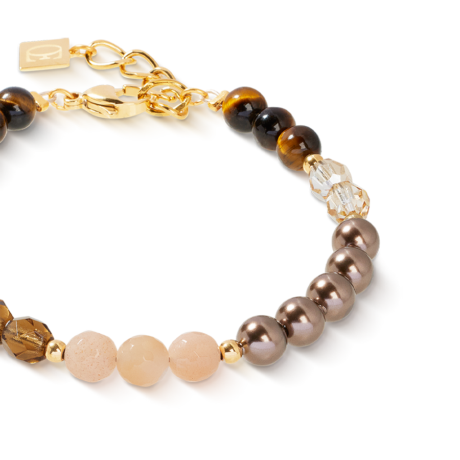 Armband Precious Elysia gold-braun