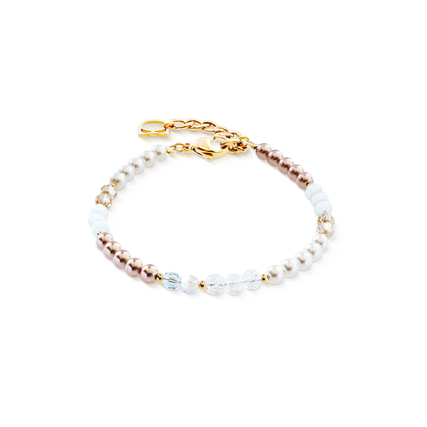 Armband Princess Rhythm gold-blush von COEUR DE LION