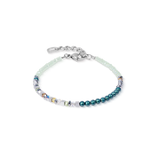 Armband Fusion Offset Graphic grün-petrol von COEUR DE LION