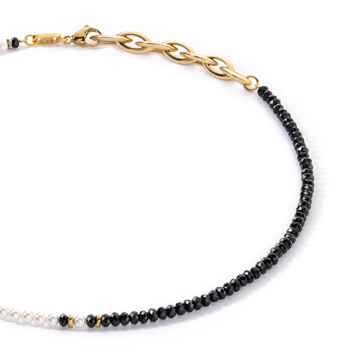 Princess Pearls Trinity Halskette gold