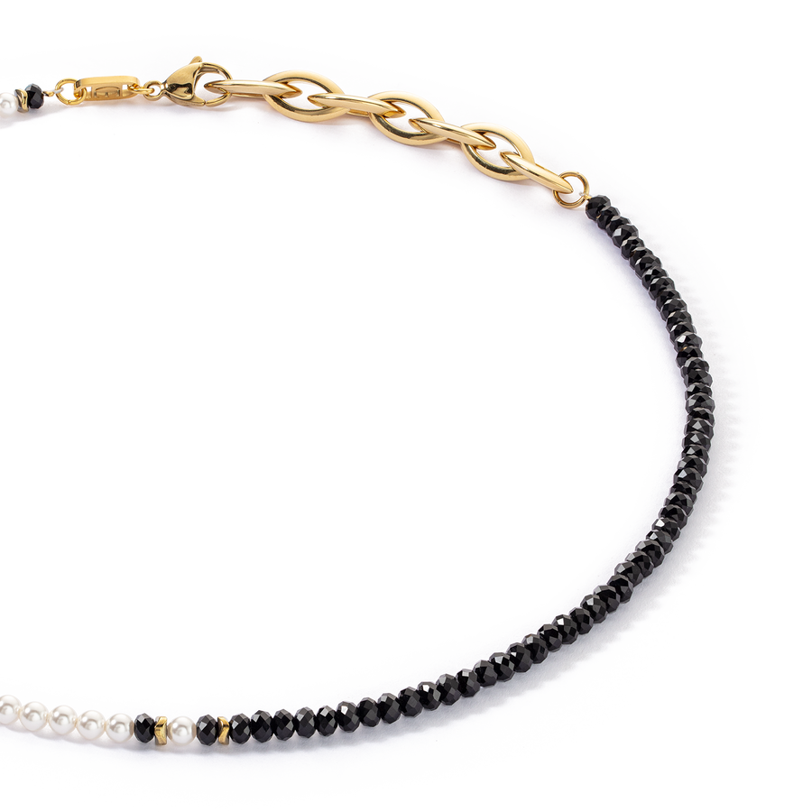 Princess Pearls Trinity Halskette gold
