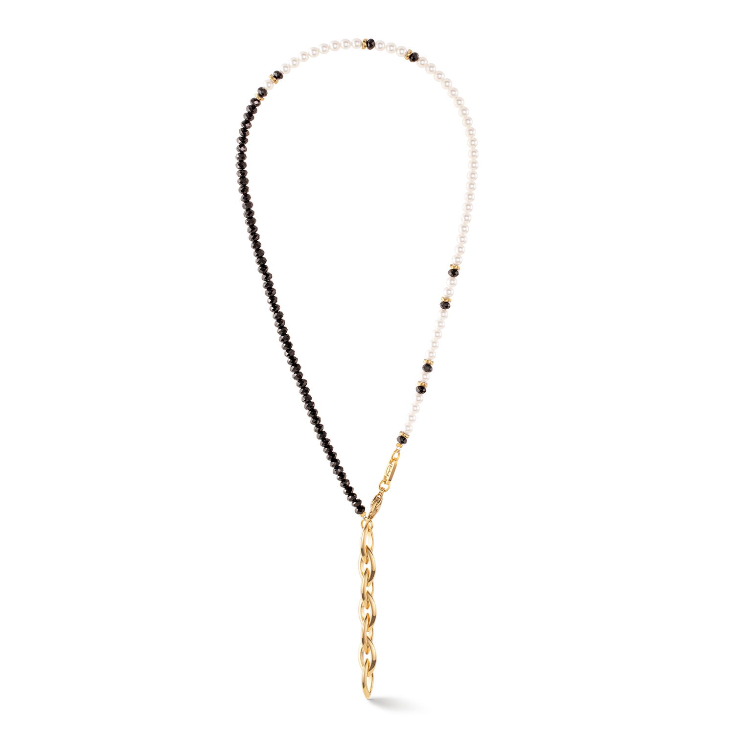 Princess Pearls Trinity Halskette gold