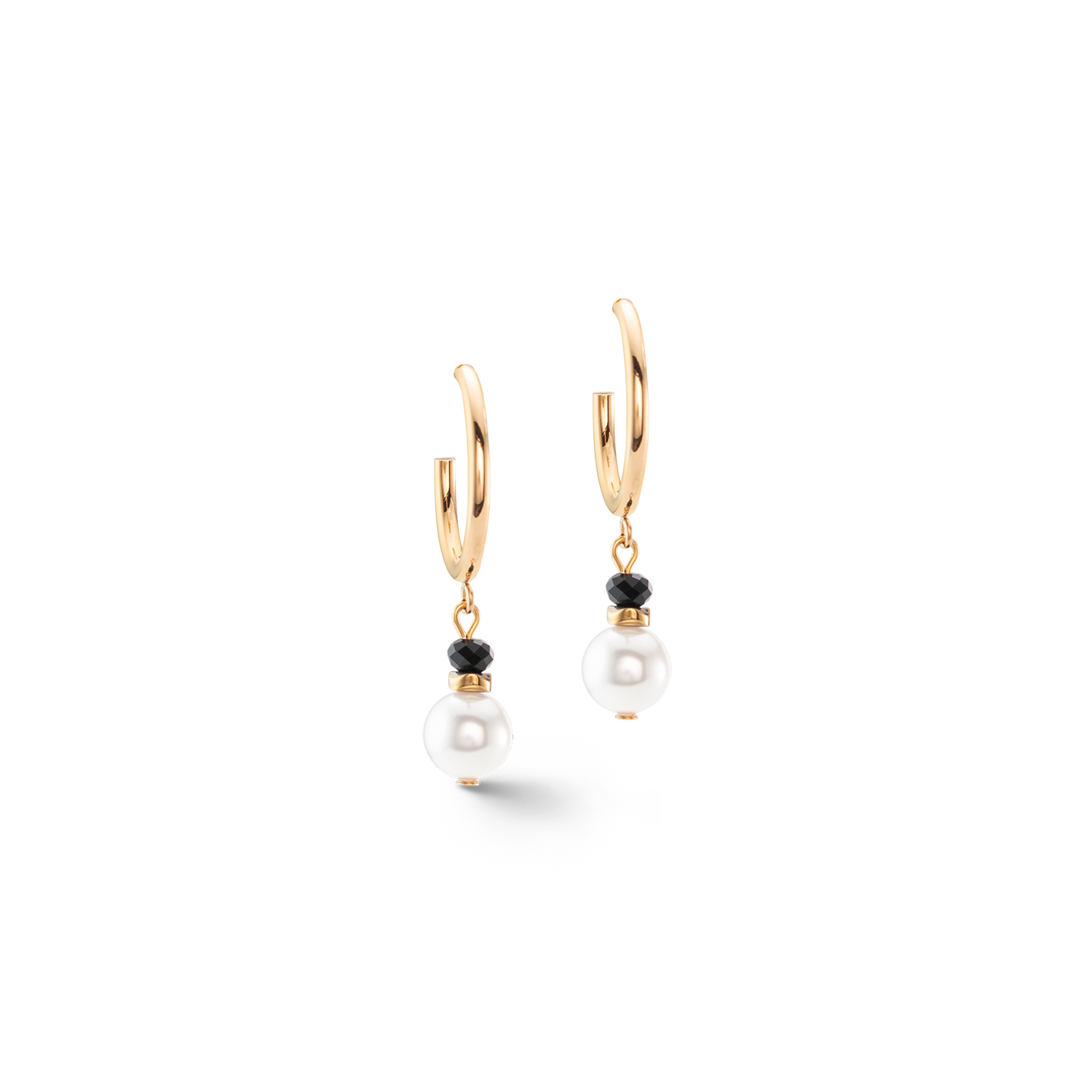 Princess Pearls Trinity Creolen gold