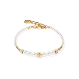Armband Shimmering Princess Pearls gold-weiß