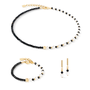 Halskette Trinity Spikes gold von COEUR DE LION – im Set mit passenden Schmuckstücken