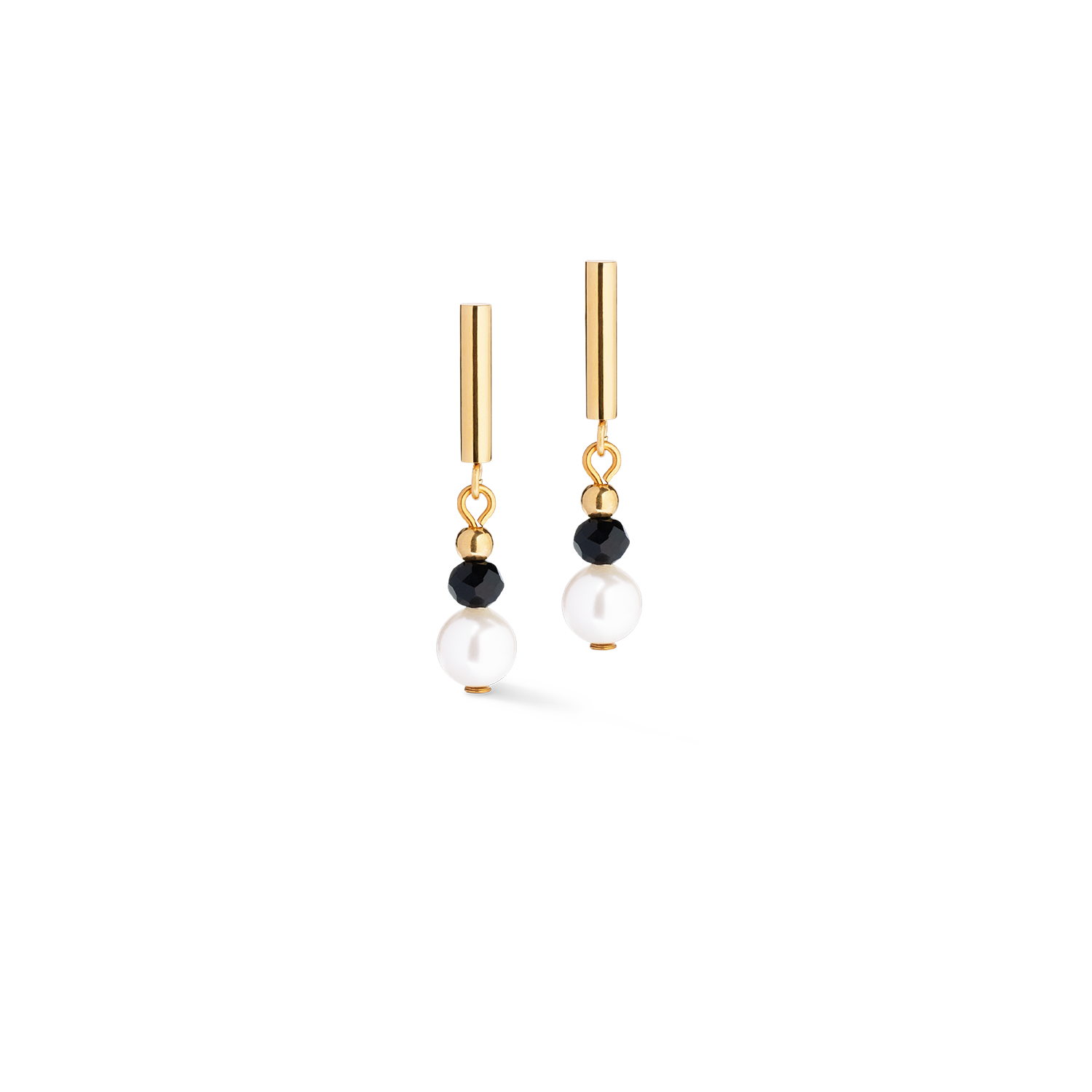 Ohrringe Trinity Spikes gold von COEUR DE LION