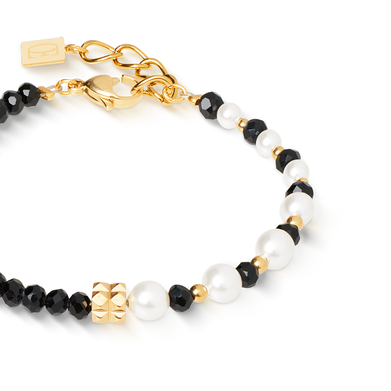 Armband Trinity Spikes gold