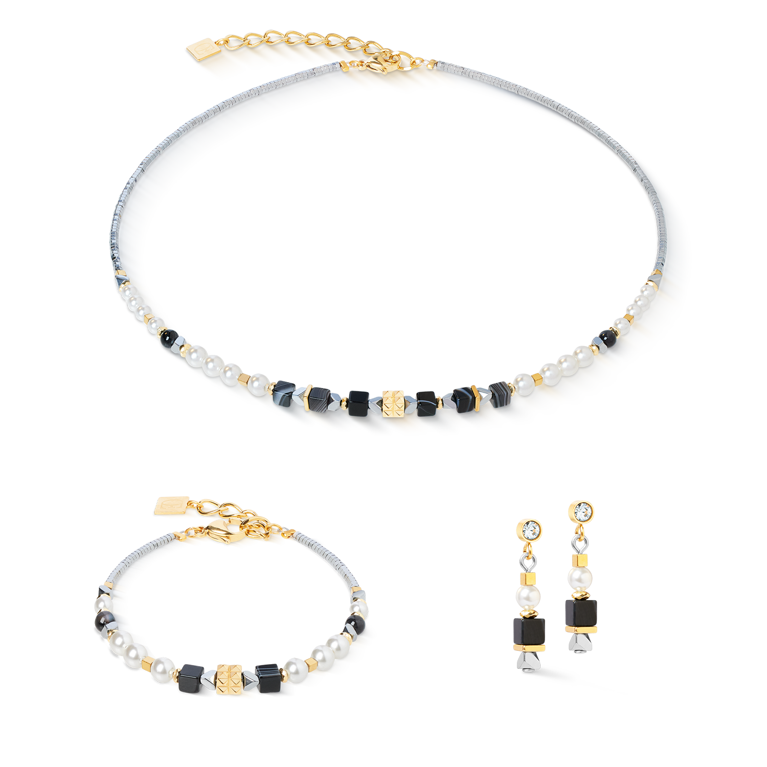 Ohrringe Modern Elegance Spikes gold