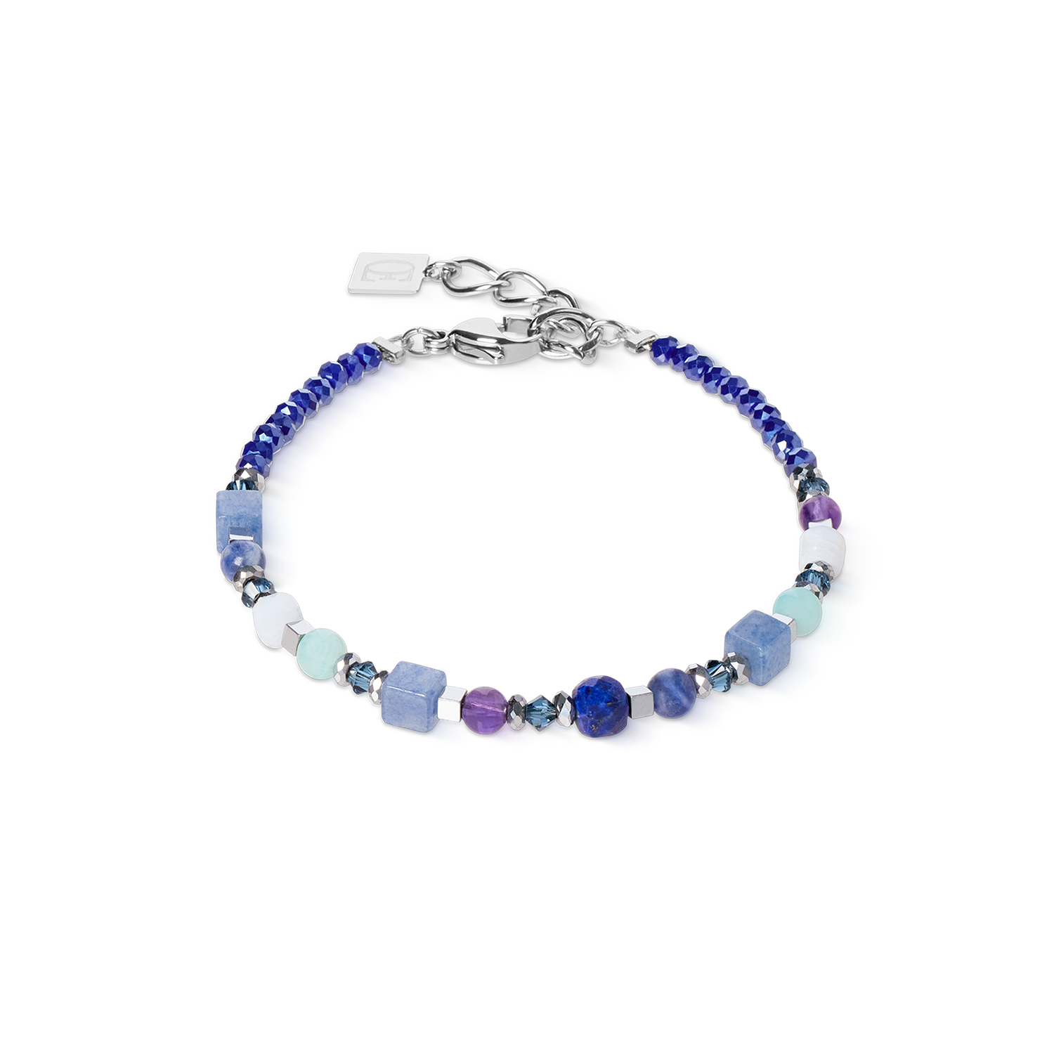 Armband Shape Mix Spikes Blue Moon