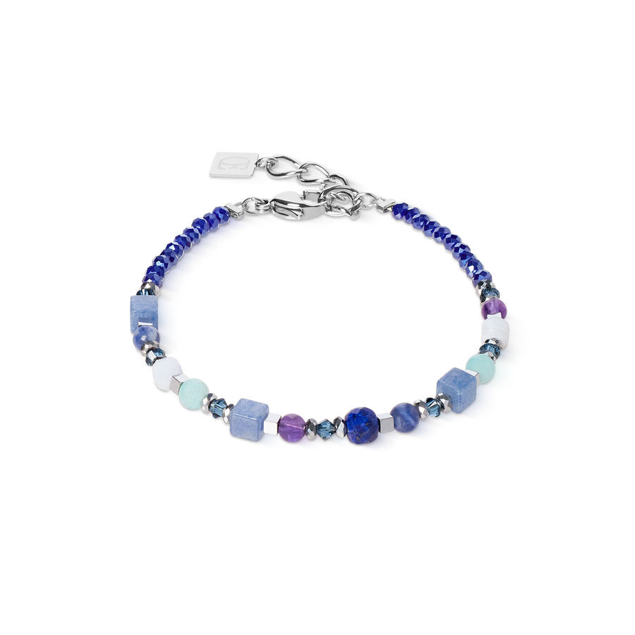 Armband Shape Mix Spikes Blue Moon