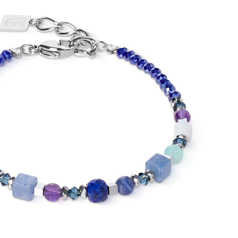 Armband Shape Mix Spikes Blue Moon