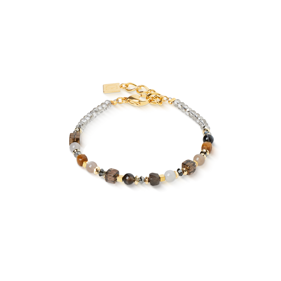 Armband Shape Mix Spikes Smoky Glow