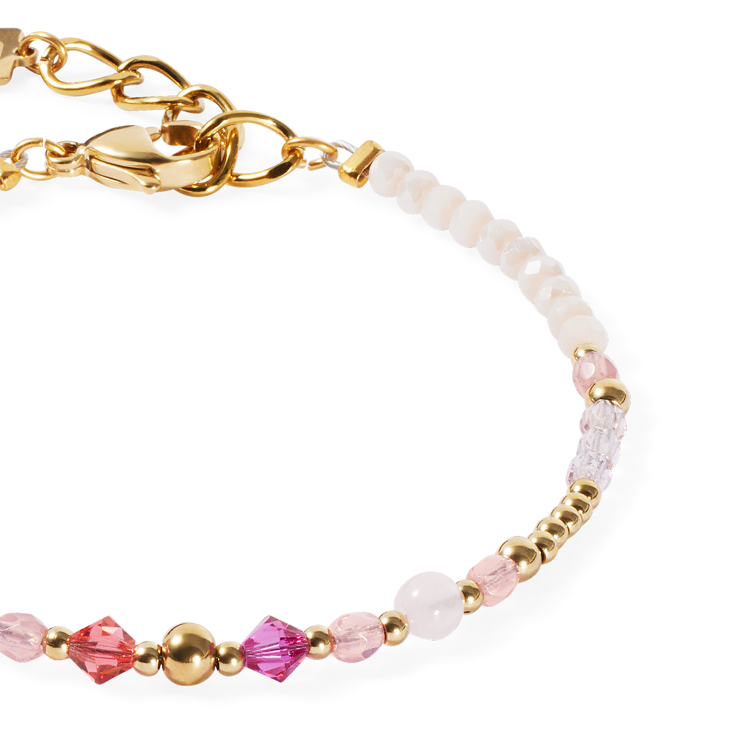 Armband Golden Sphere Shape Mix rose