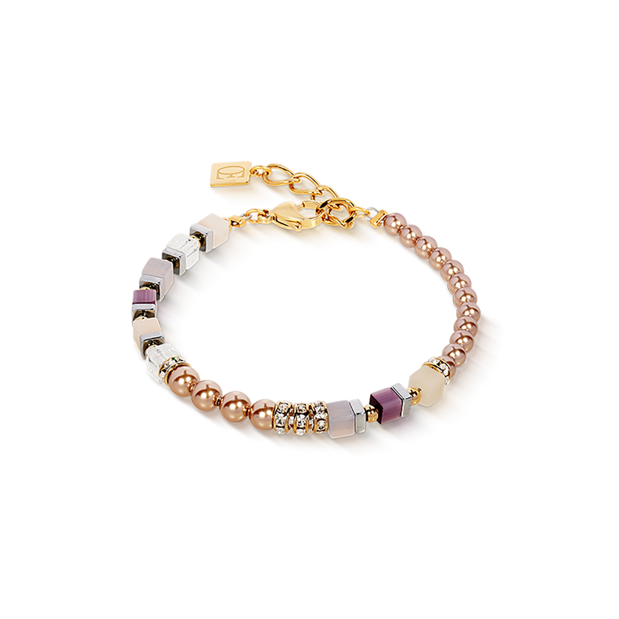 Precious Fusion Offset Armband champagne-blush