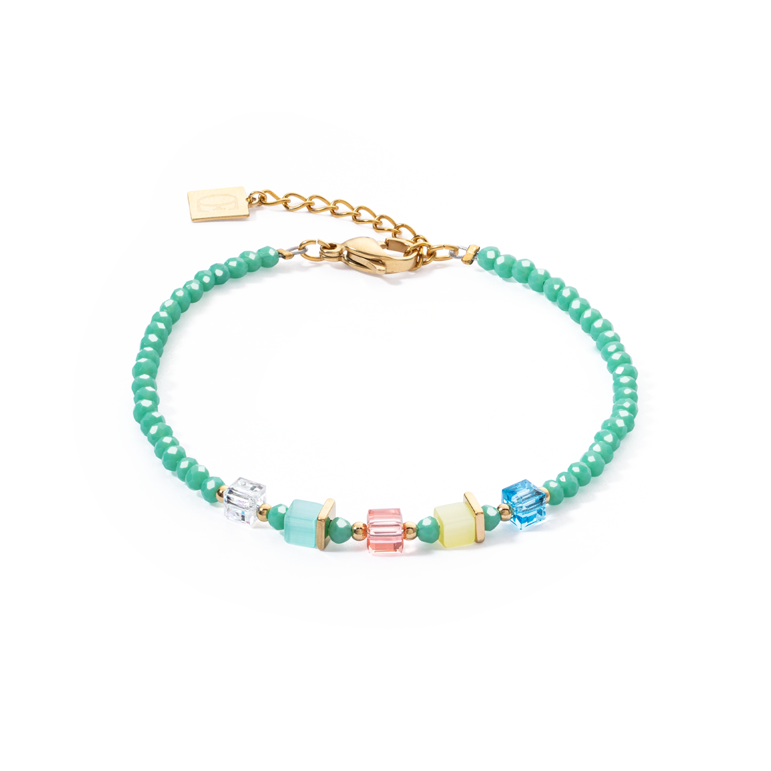 Joyful Colours Armband Grün-Multicolor von COEUR DE LION