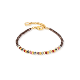 Armband Golden Whisper braun-rot