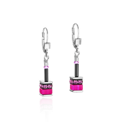 GeoCUBE® Ohrringe classic Polaris & Strass multicolor von COEUR DE LION
