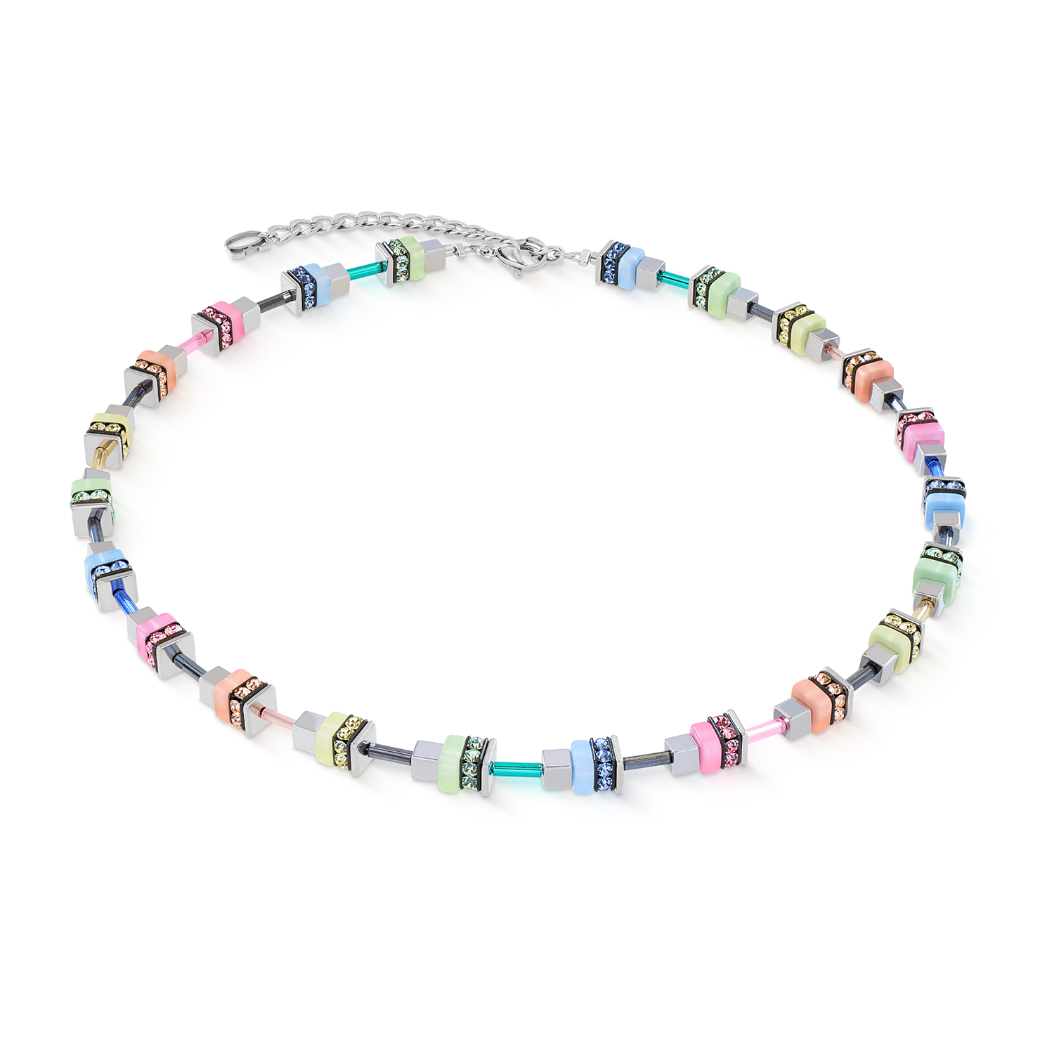 Halskette Fresh Sorbet Cube multicolor