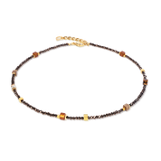 Joyful Colours Flex Armband gold-braun von COEUR DE LION – Tragevariante