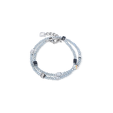 Joyful Colours Flex Armband silber-grau