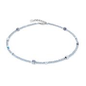Joyful Colours Flex Armband silber-grau von COEUR DE LION – Tragevariante