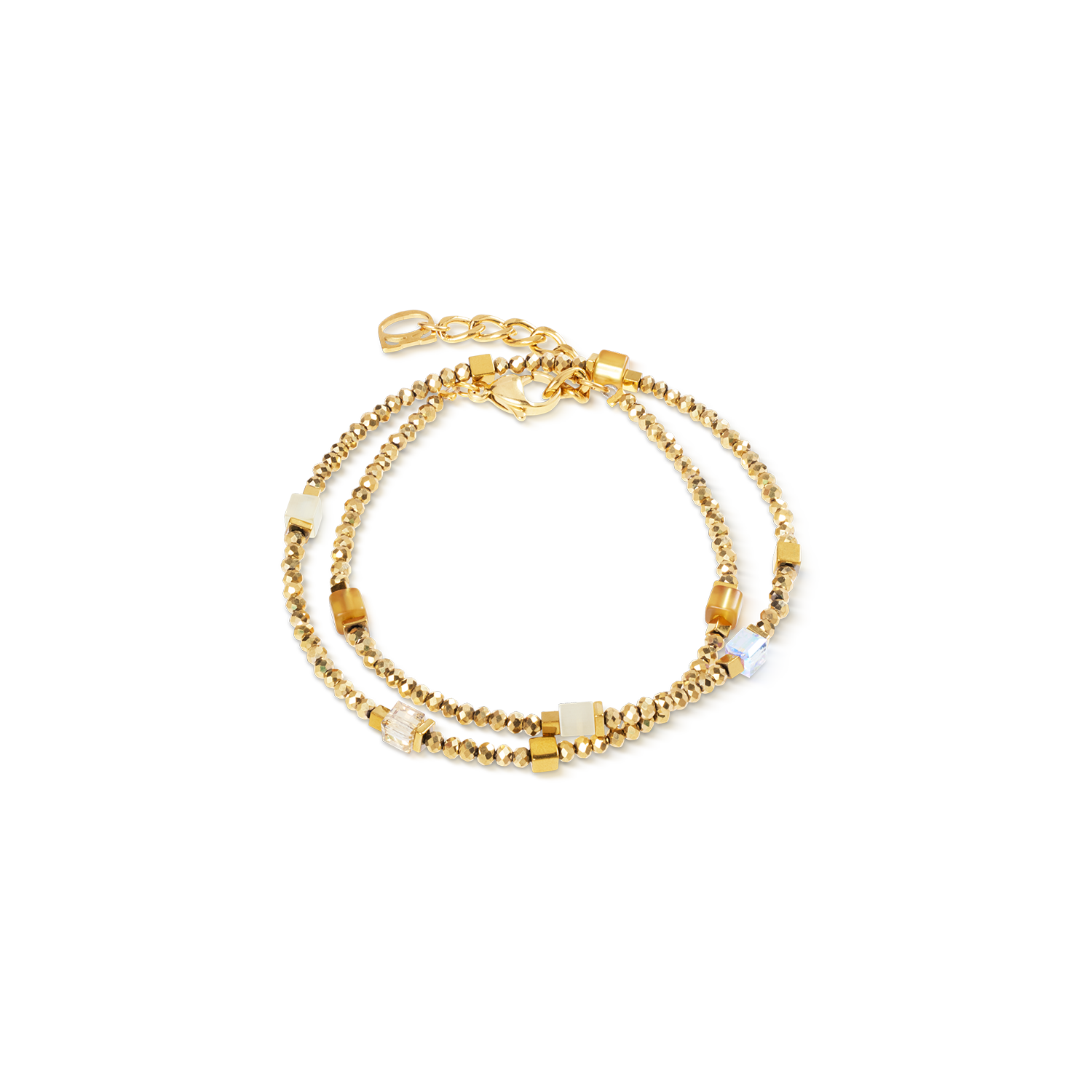 Joyful Colours Flex Armband gold-gold