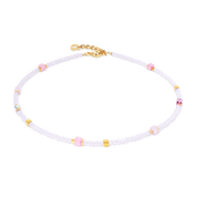 Joyful Colours Flex Armband gold-rosa von COEUR DE LION – Tragevariante