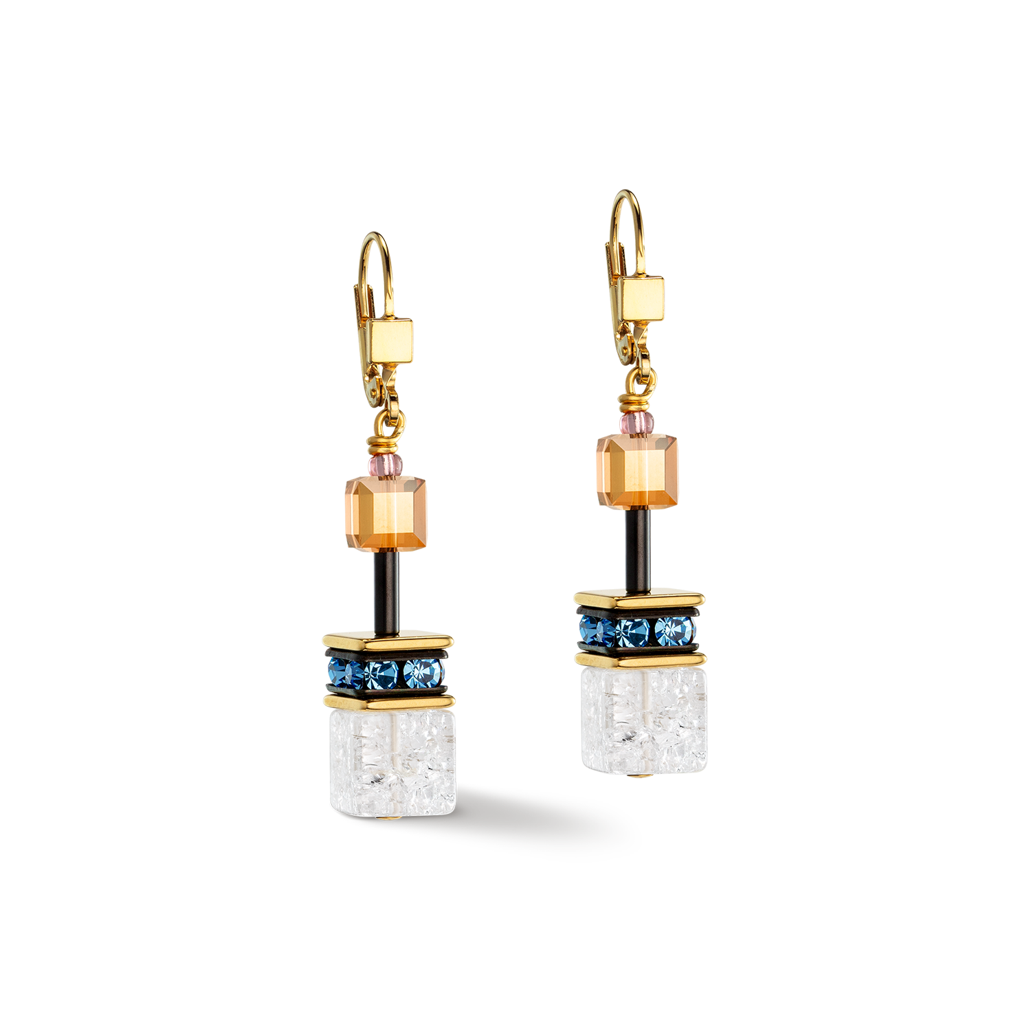 GeoCUBE® Iconic Statement Precious Ohrringe multicolor