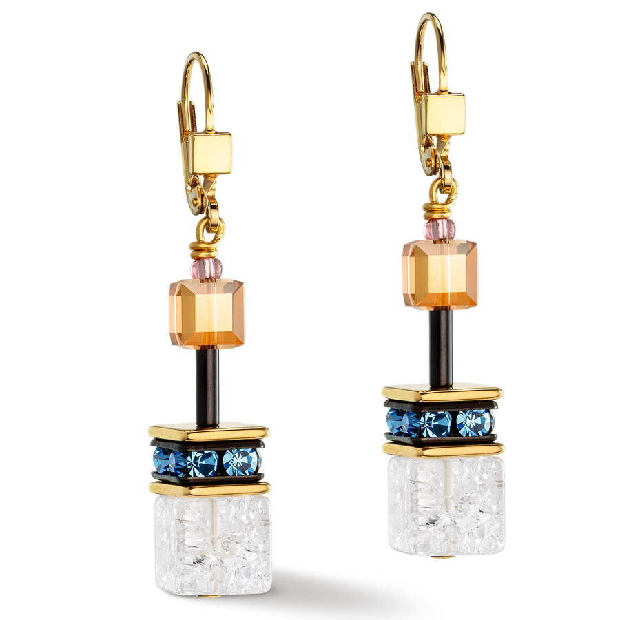 GeoCUBE® Iconic Statement Precious Ohrringe multicolor