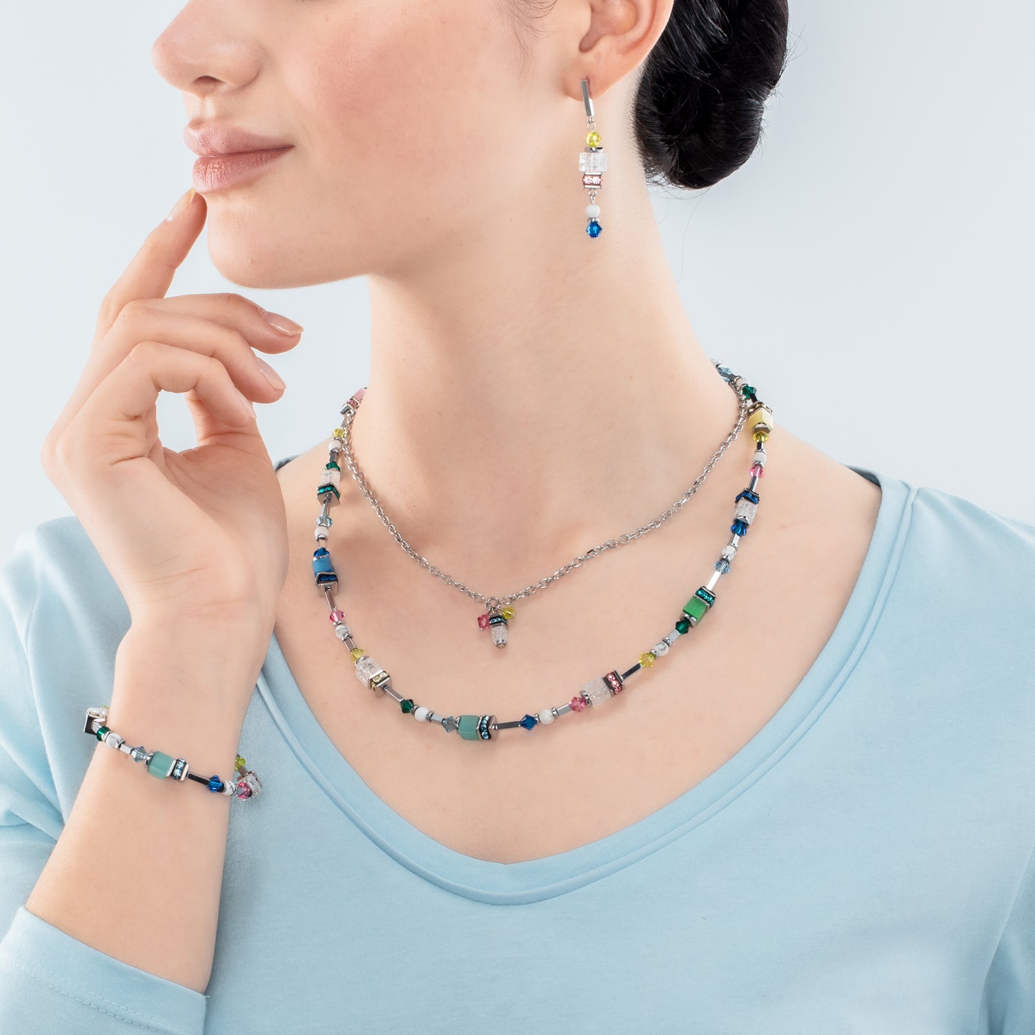 Halskette Summer Dream multicolor pastell