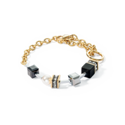 Armband Mysterious Mix gold-schwarz von COEUR DE LION
