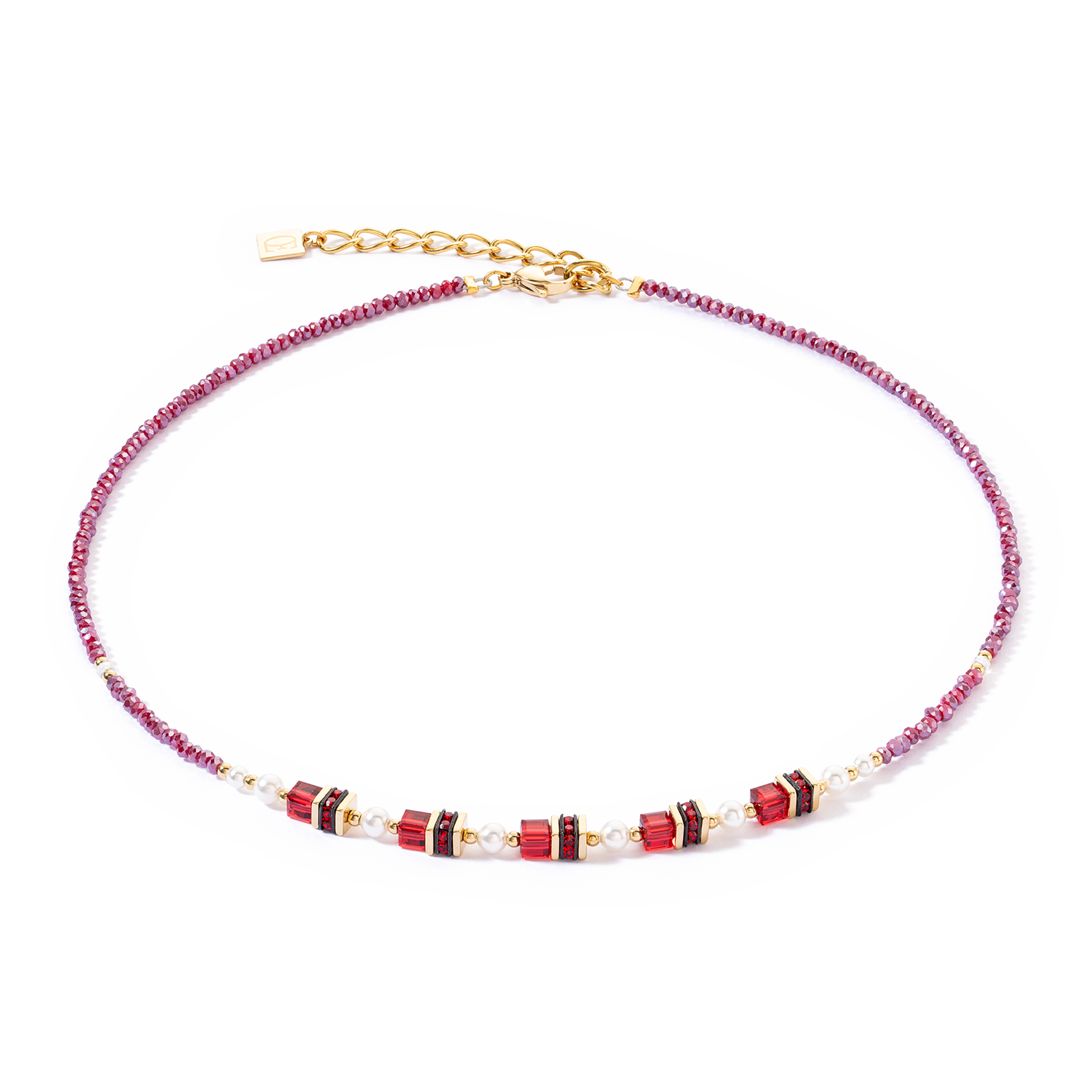 Halskette Sparkling Princess gold-rot von COEUR DE LION