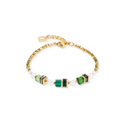 Armband Sparkling Princess gold-emerald von COEUR DE LION