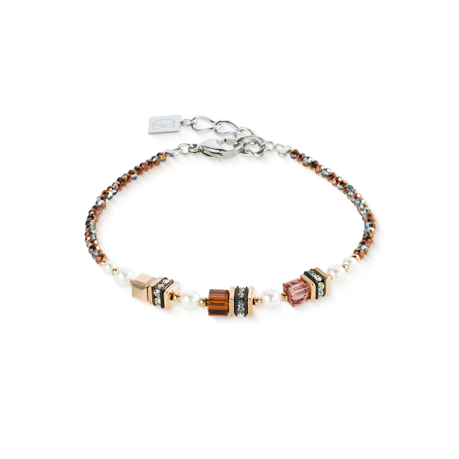 Armband Sparkling Princess Mocha Mousse von COEUR DE LION