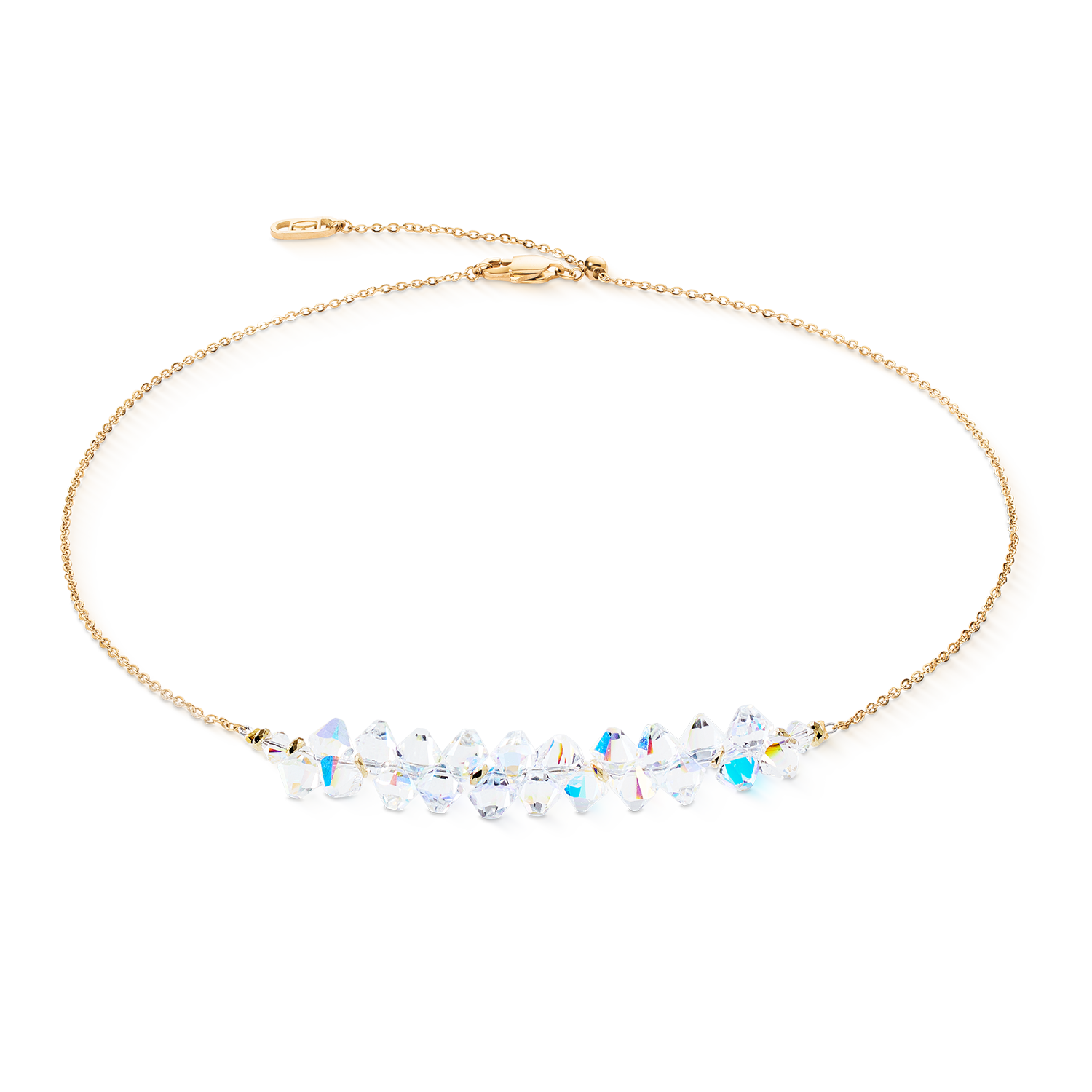 Halskette Dancing Crystals Pure gold-kristall von COEUR DE LION