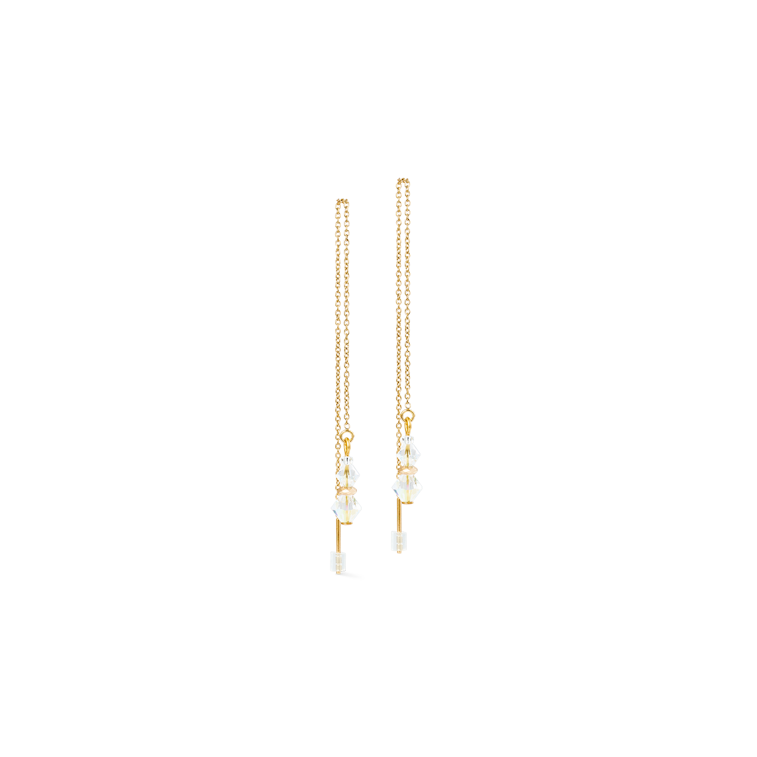 Ohrringe Dancing Crystals Pure gold-kristall von COEUR DE LION