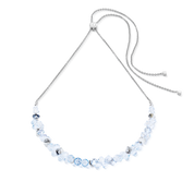 Dancing Crystals Halskette silber-kristall von COEUR DE LION