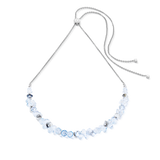 Dancing Crystals Halskette silber-kristall