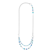 GeoCUBE® Iconic Layer Chain Armband Ocean Vibes von COEUR DE LION – Tragevariante