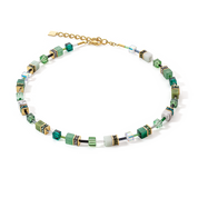 GeoCUBE® Iconic Precious Halskette grün von COEUR DE LION