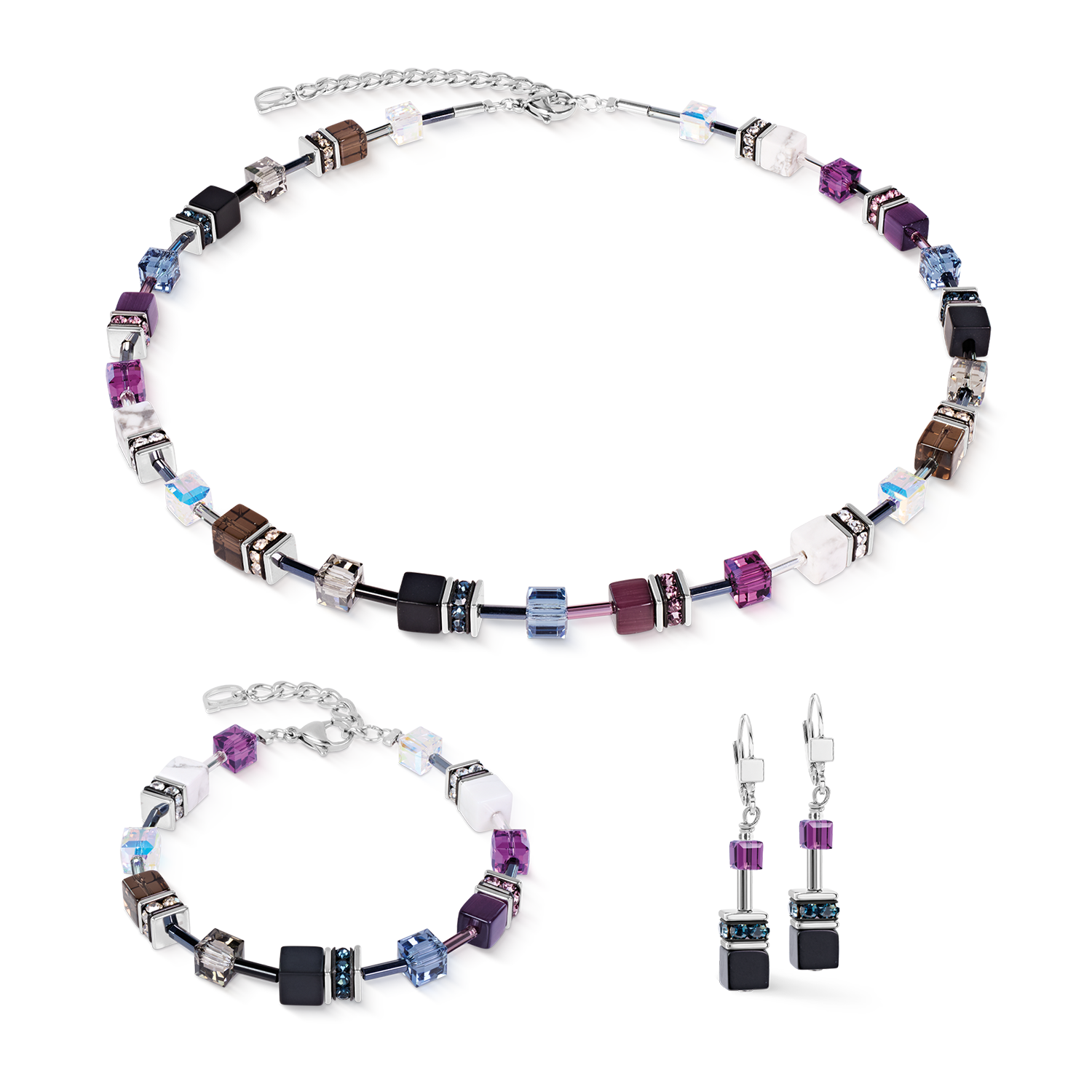 GeoCUBE® Iconic Precious Halskette Twilight