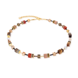 GeoCUBE® Iconic Precious Halskette Amber Glow