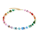 GeoCUBE® Iconic Precious Halskette Rainbow