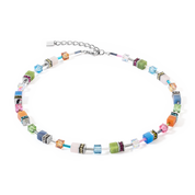 GeoCUBE® Iconic Precious Halskette multicolour boho von COEUR DE LION